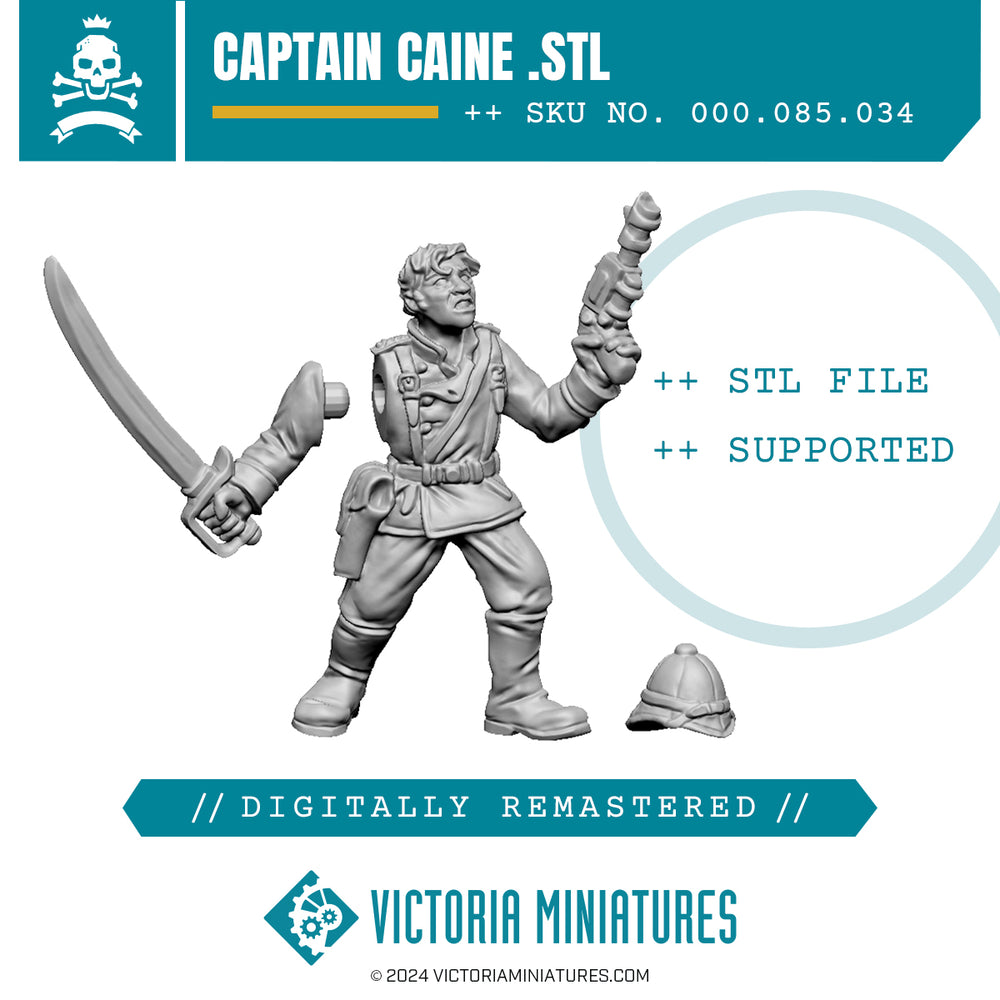 Captain Caine Digital Download