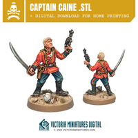 Captain Caine Digital Download Victoria Miniatures