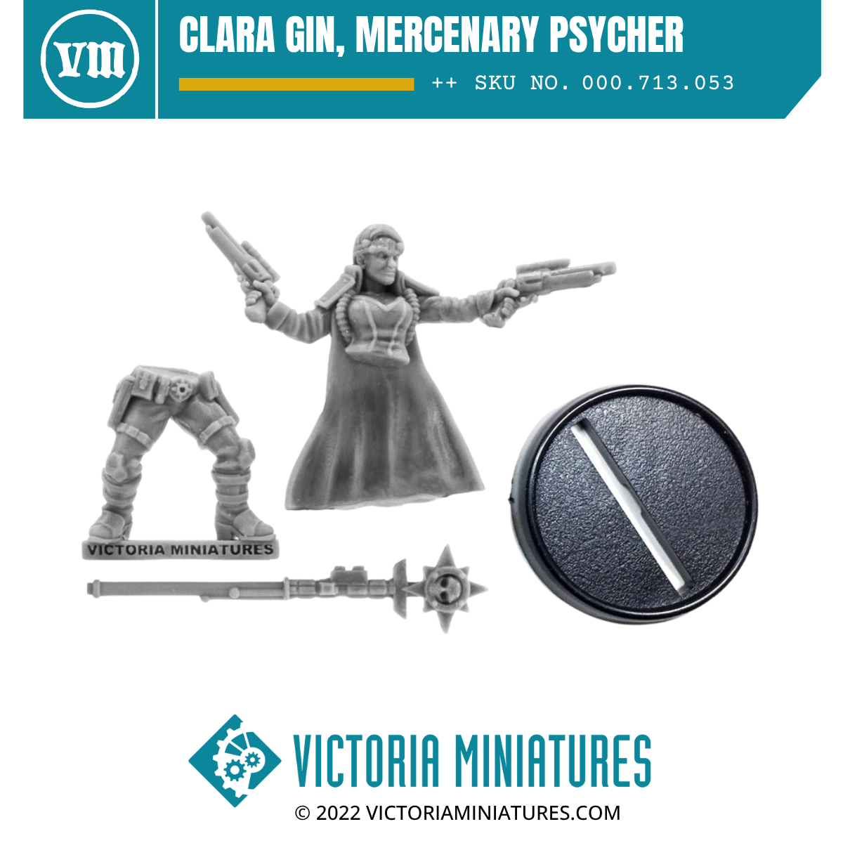 Clara Gin, Mercenary Psycher