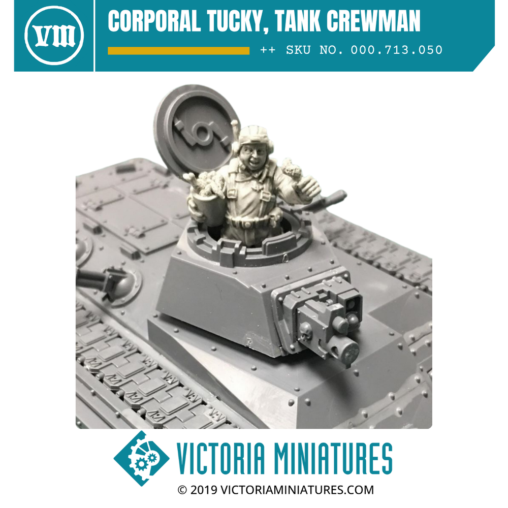 Corporal Tucky, Tank Crewman.