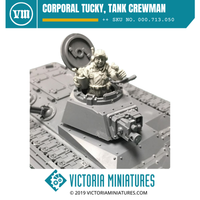 Corporal Tucky, Tank Crewman.