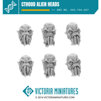 Cthood Alien Heads