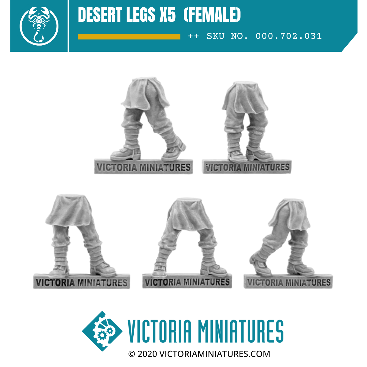 Desert Legs x5  (Female)