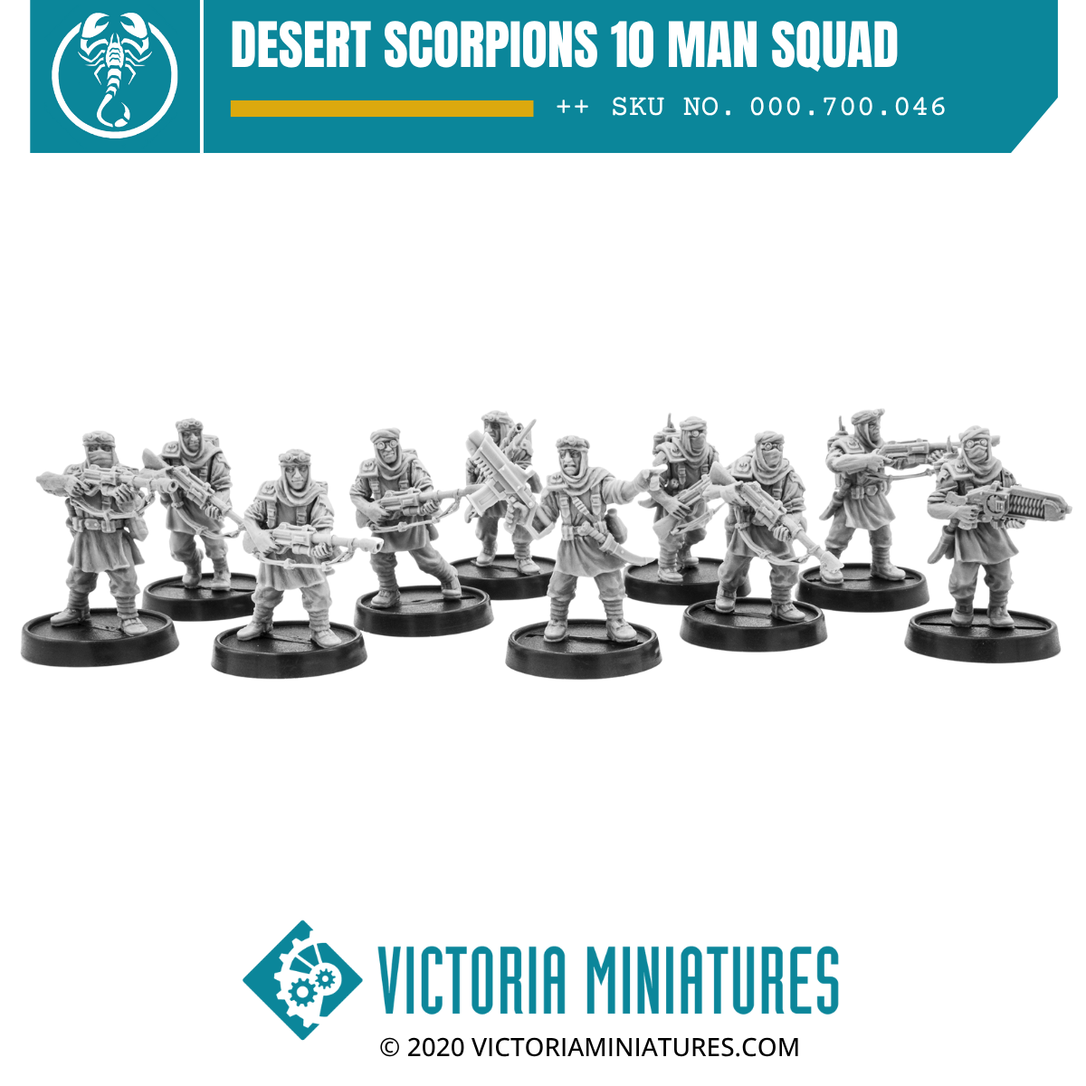 Desert Scorpions 10 Man Squad