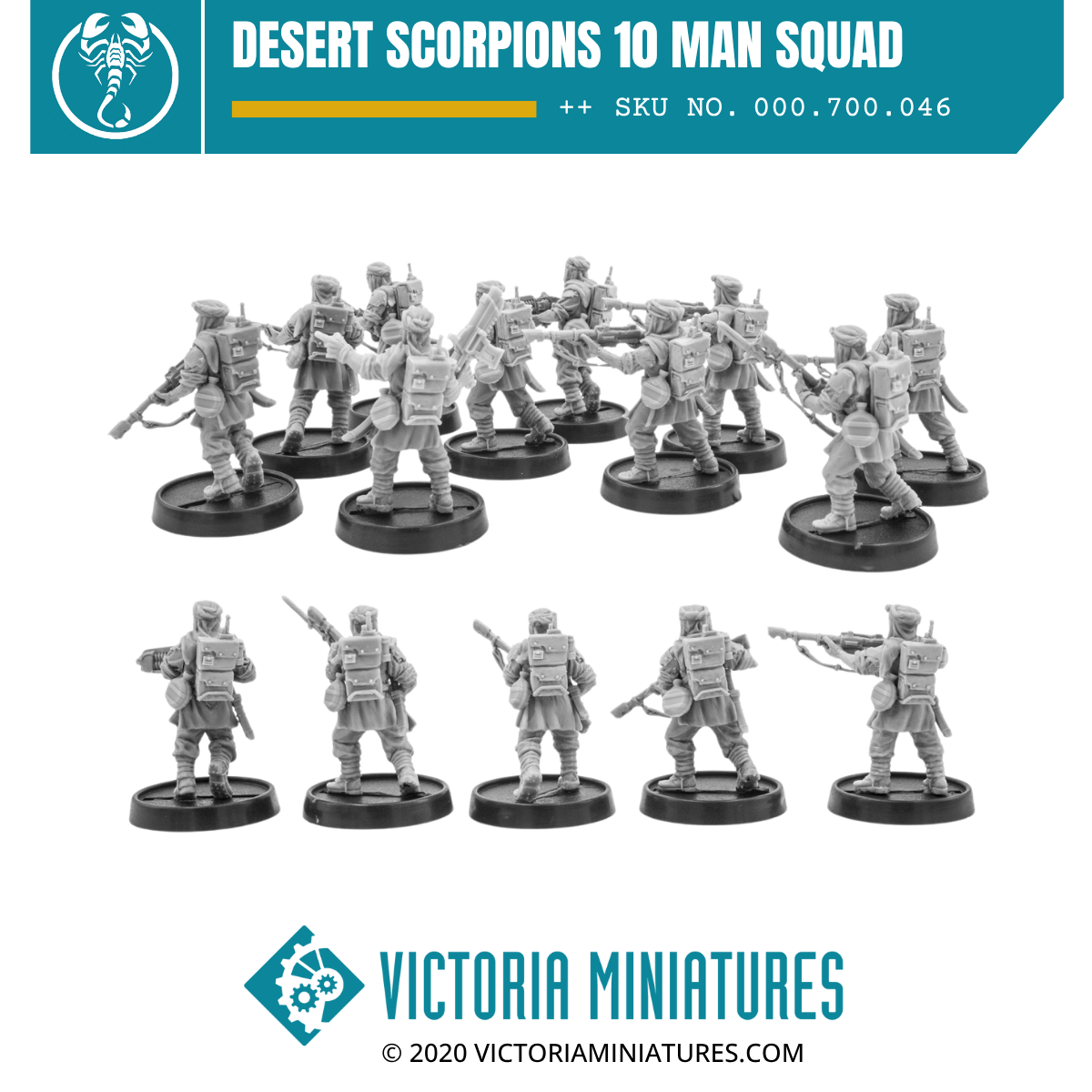 Desert Scorpions 10 Man Squad