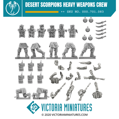 Desert Scorpions Heavy Weapons Crew