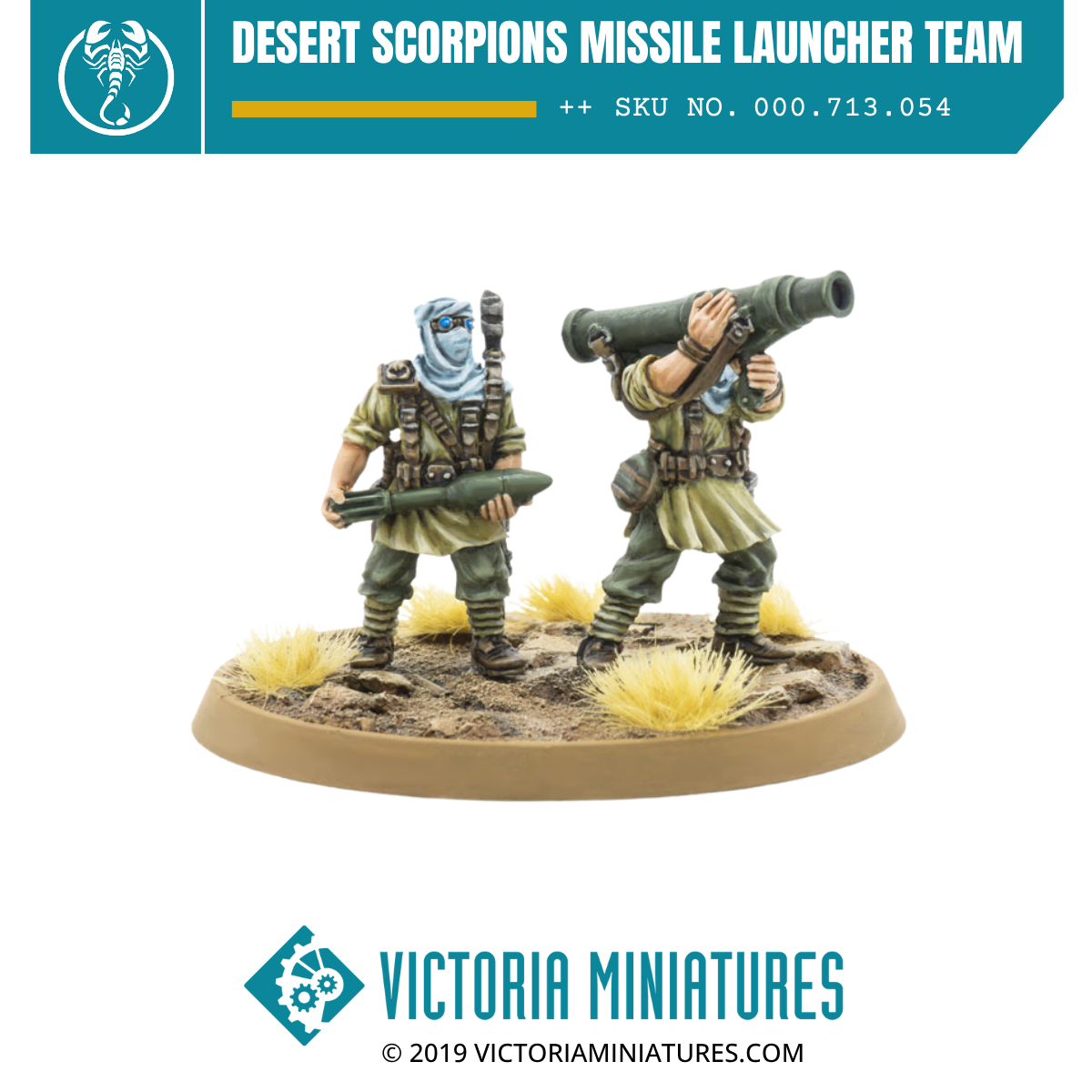 Desert Scorpions Missile Launcher Team