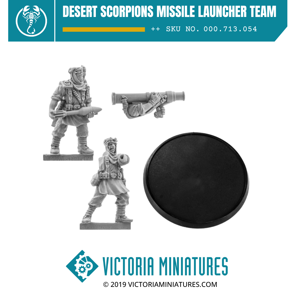 Desert Scorpions Missile Launcher Team