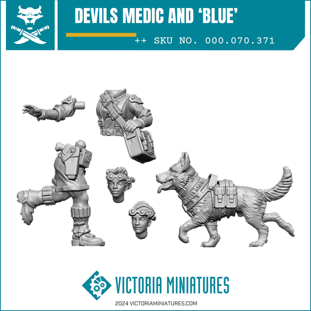 Devils Medic and 'Blue'