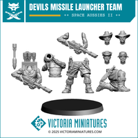Devils missile Launcher Team Victoria Miniatures