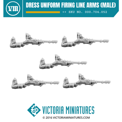 Dress Uniform Firing Line Arms (Male)
