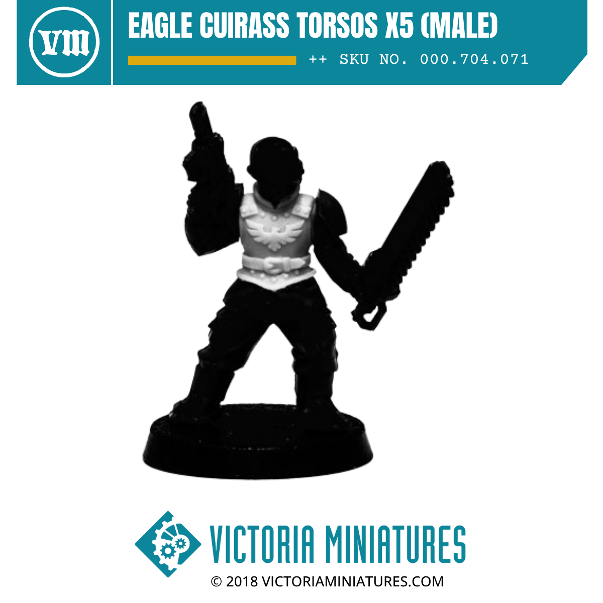 Eagle Cuirass Torsos x5 (male)