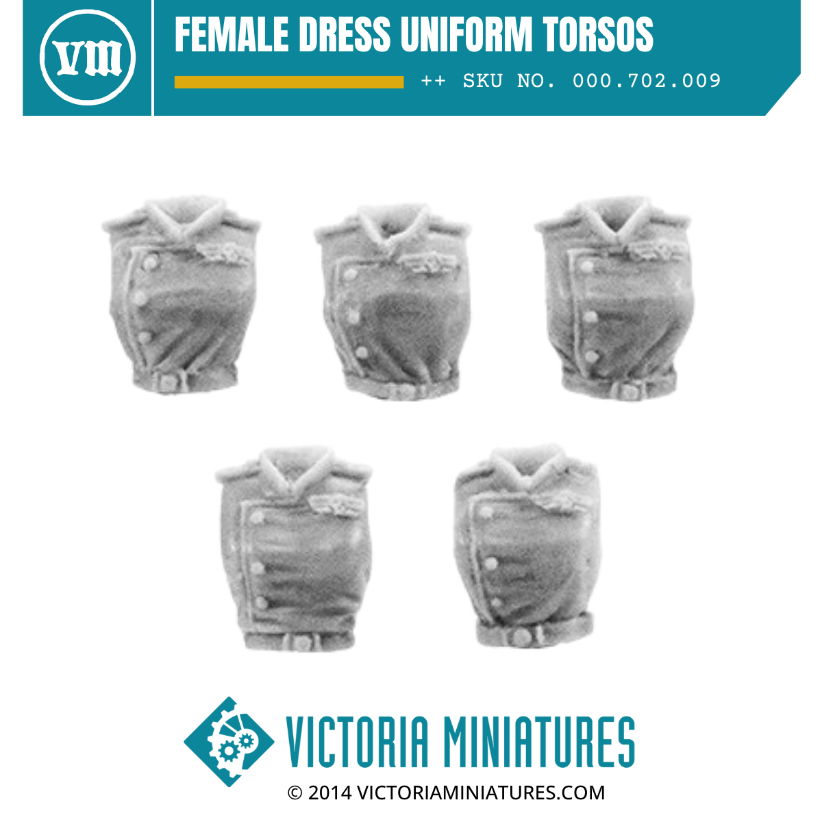Female Dress Uniform Torsos.