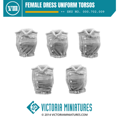Female Dress Uniform Torsos.