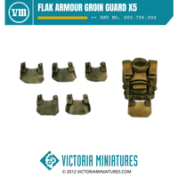 Flak Armour Groin Guard x5