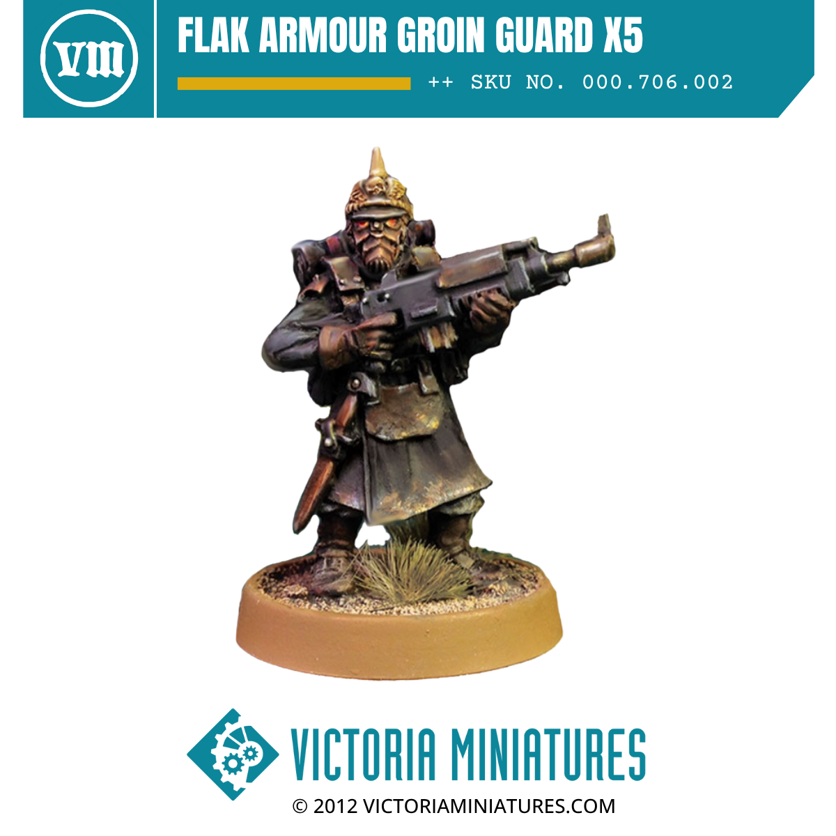 Flak Armour Groin Guard x5