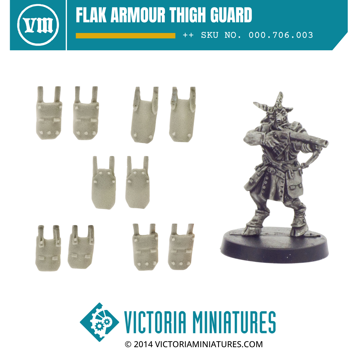 Flak Armour Thigh Guard