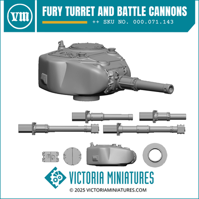 Fury Turret and Battle Cannons