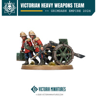 Victorian Heavy Weapons Team Victoria Miniatures