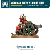 Victorian Heavy Weapons Team Victoria Miniatures