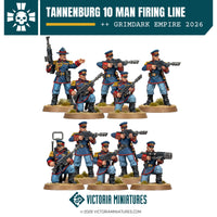 Tannenburg 10 Man Firing Line Victoria Miniatures