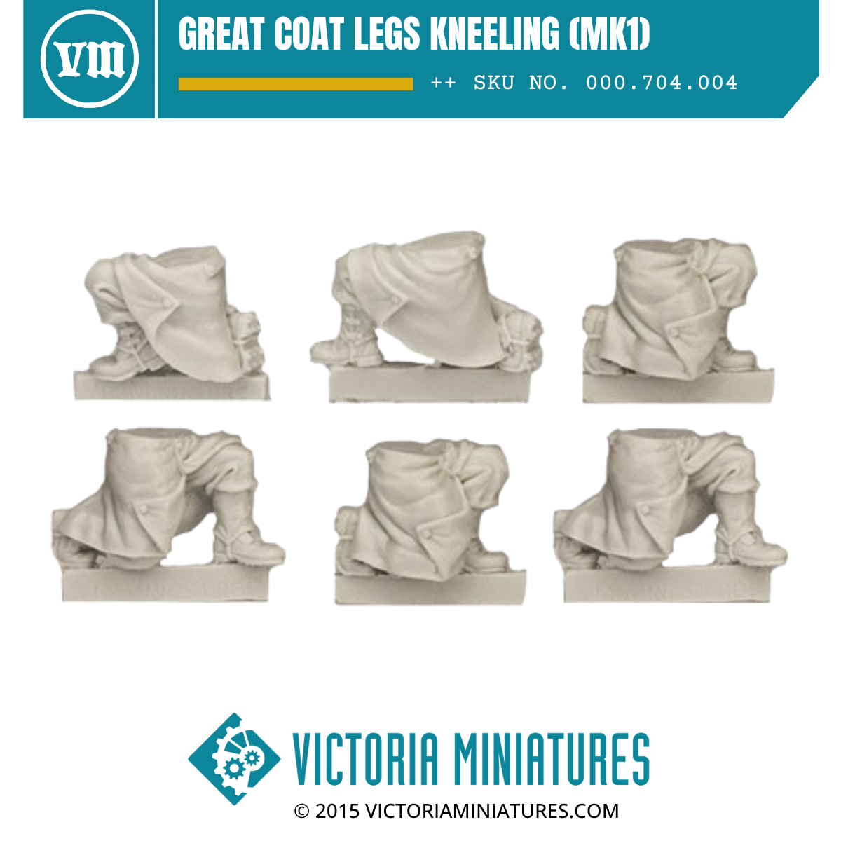 Great Coat Legs Kneeling (Mk1)