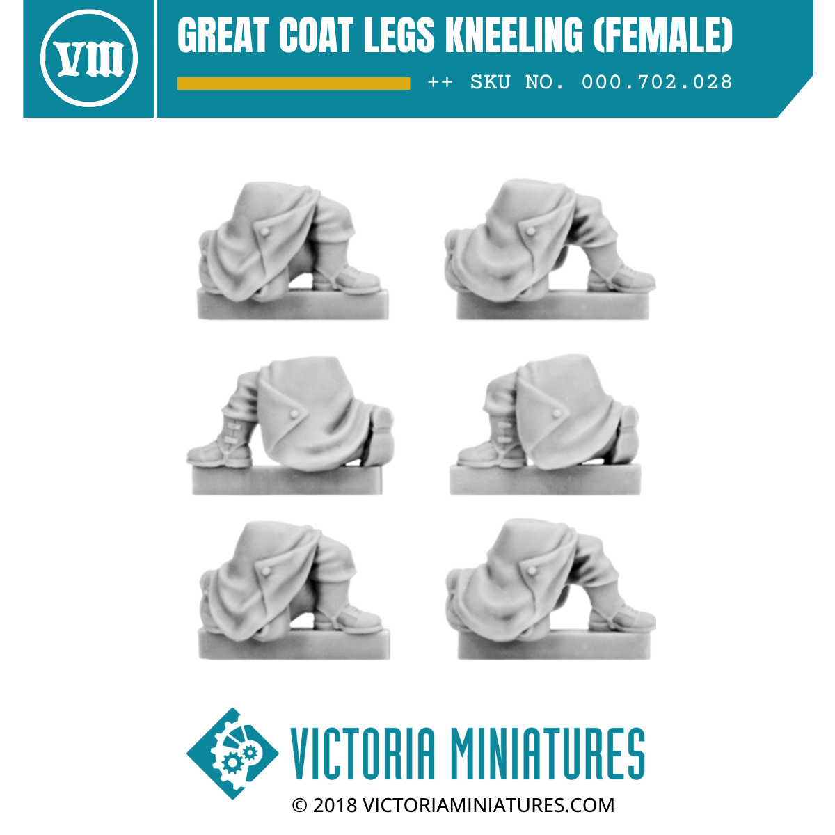 Great Coat Legs Kneeling (female)