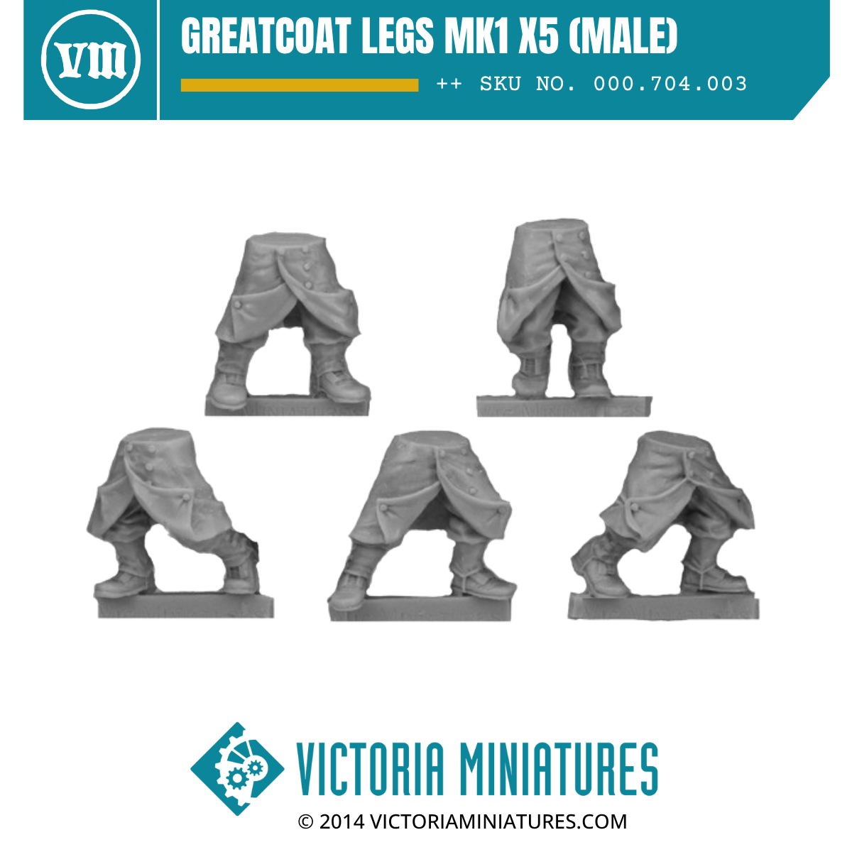 Greatcoat Legs MK1 x5 (Male)