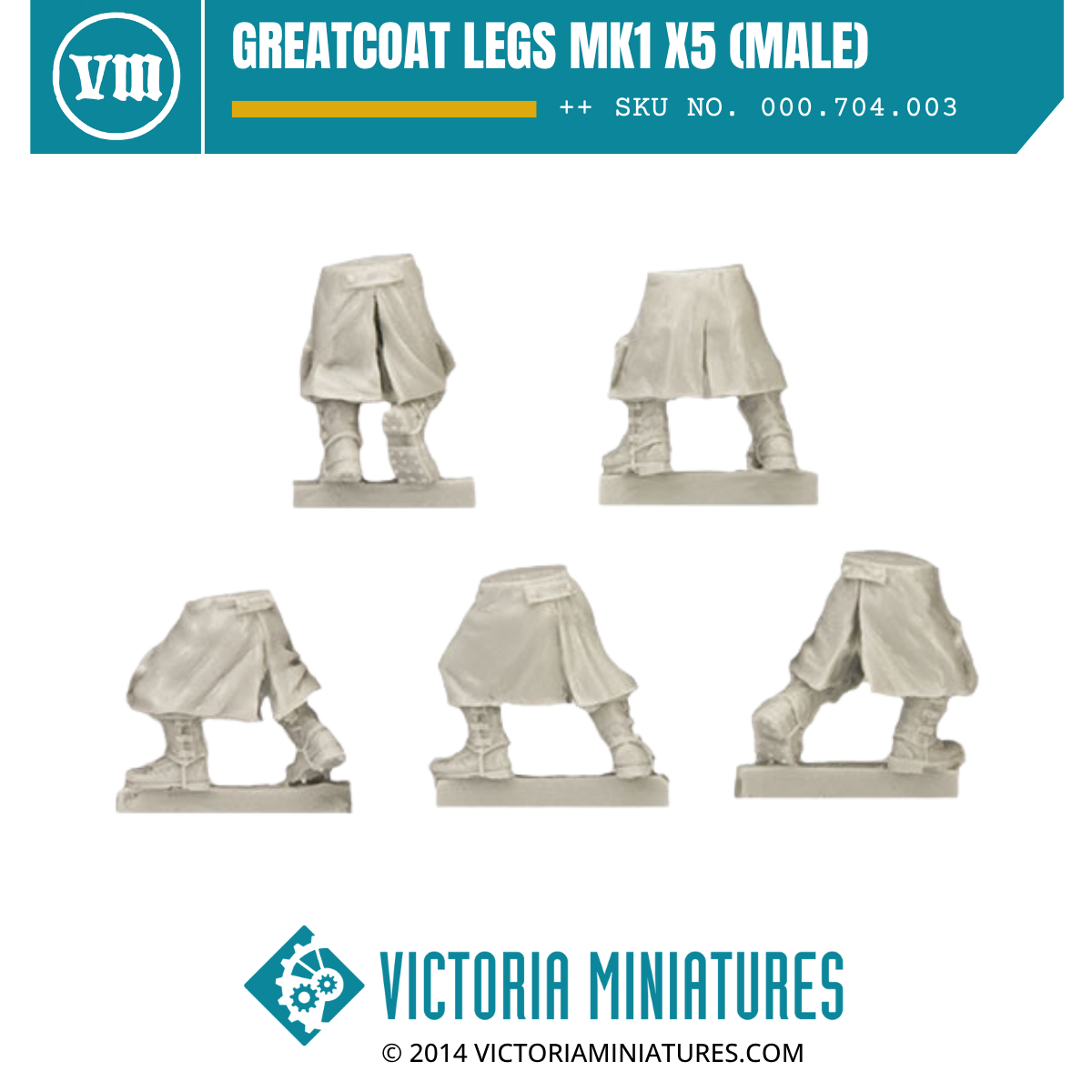 Greatcoat Legs MK1 x5 (Male)