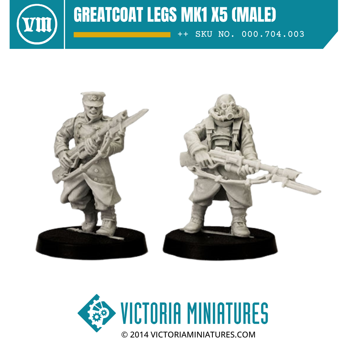 Greatcoat Legs MK1 x5 (Male)