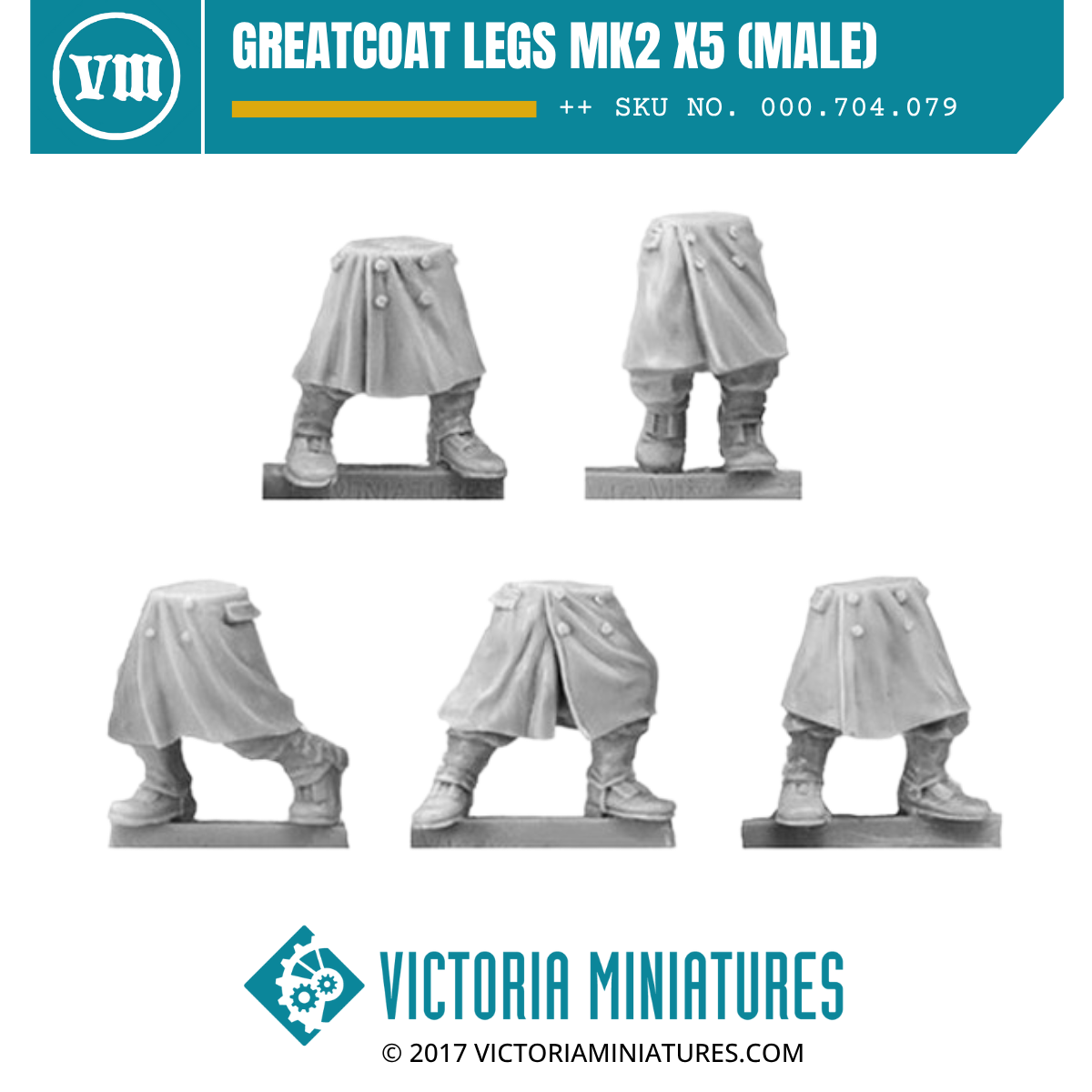 Greatcoat Legs MK2 x5 (Male)