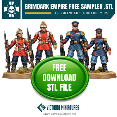Grimdark Empire FREE Sampler Kit Victoria Miniatures