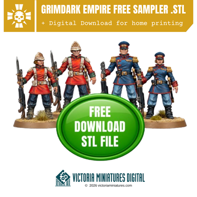 Grimdark Empire FREE Sampler Kit Victoria Miniatures