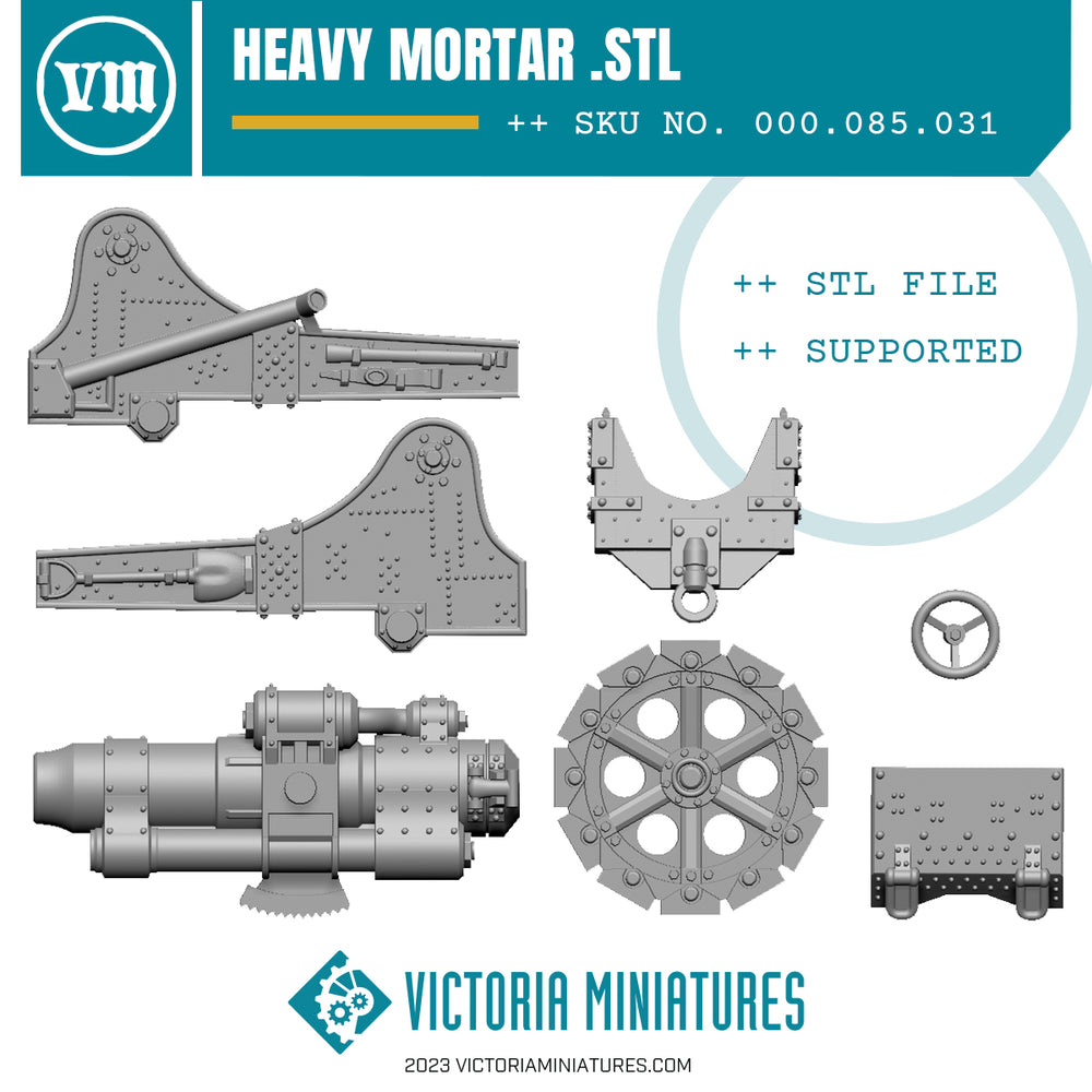 Heavy Mortar .STL Download