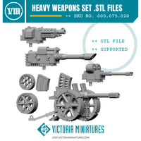 Heavy Weapon Set .STL Download