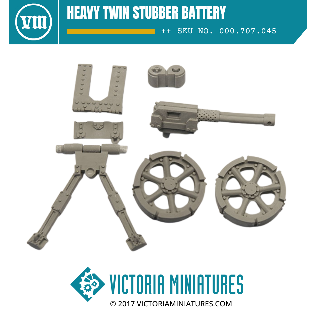 Heavy Twin Stubber Battery (Heavy twin stubber x3)