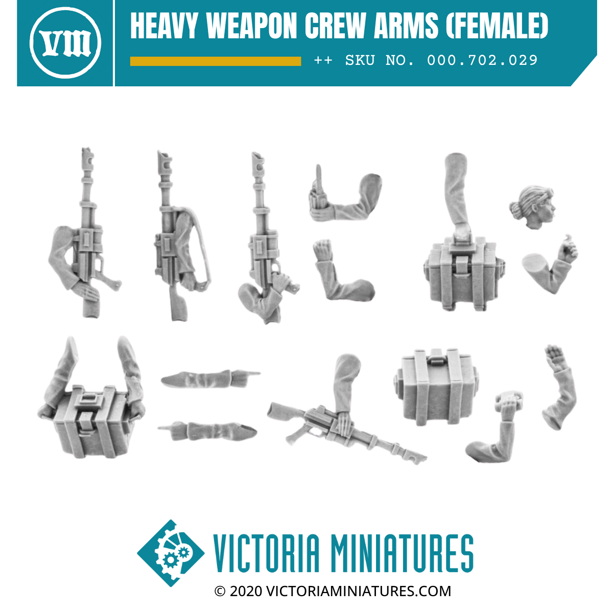 Heavy Weapon Crew Arms (female)