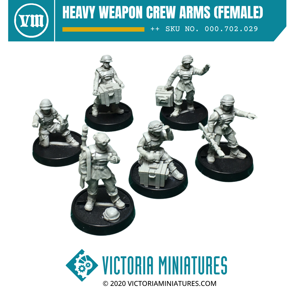 Heavy Weapon Crew Arms (female)