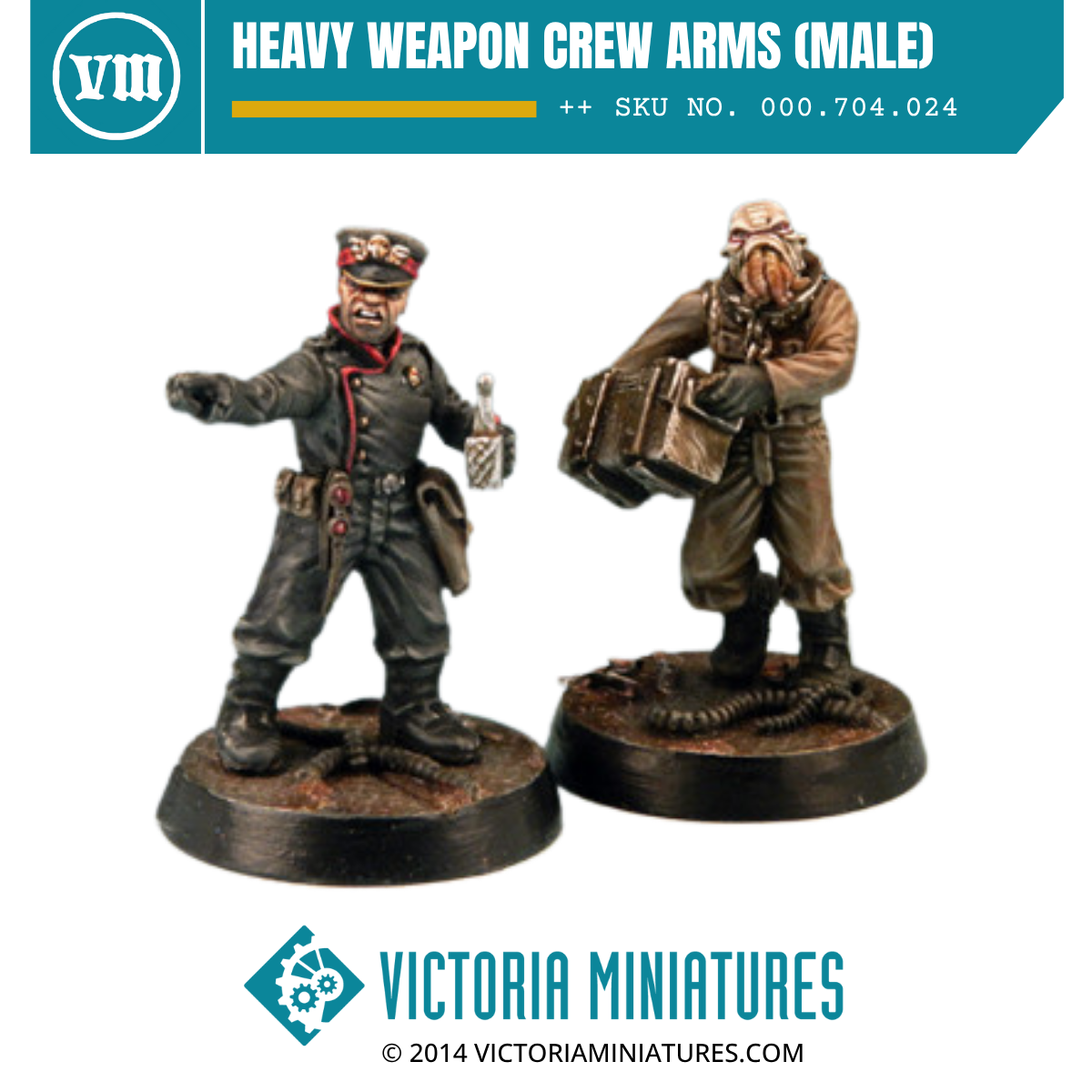 Heavy Weapon Crew Arms (male)