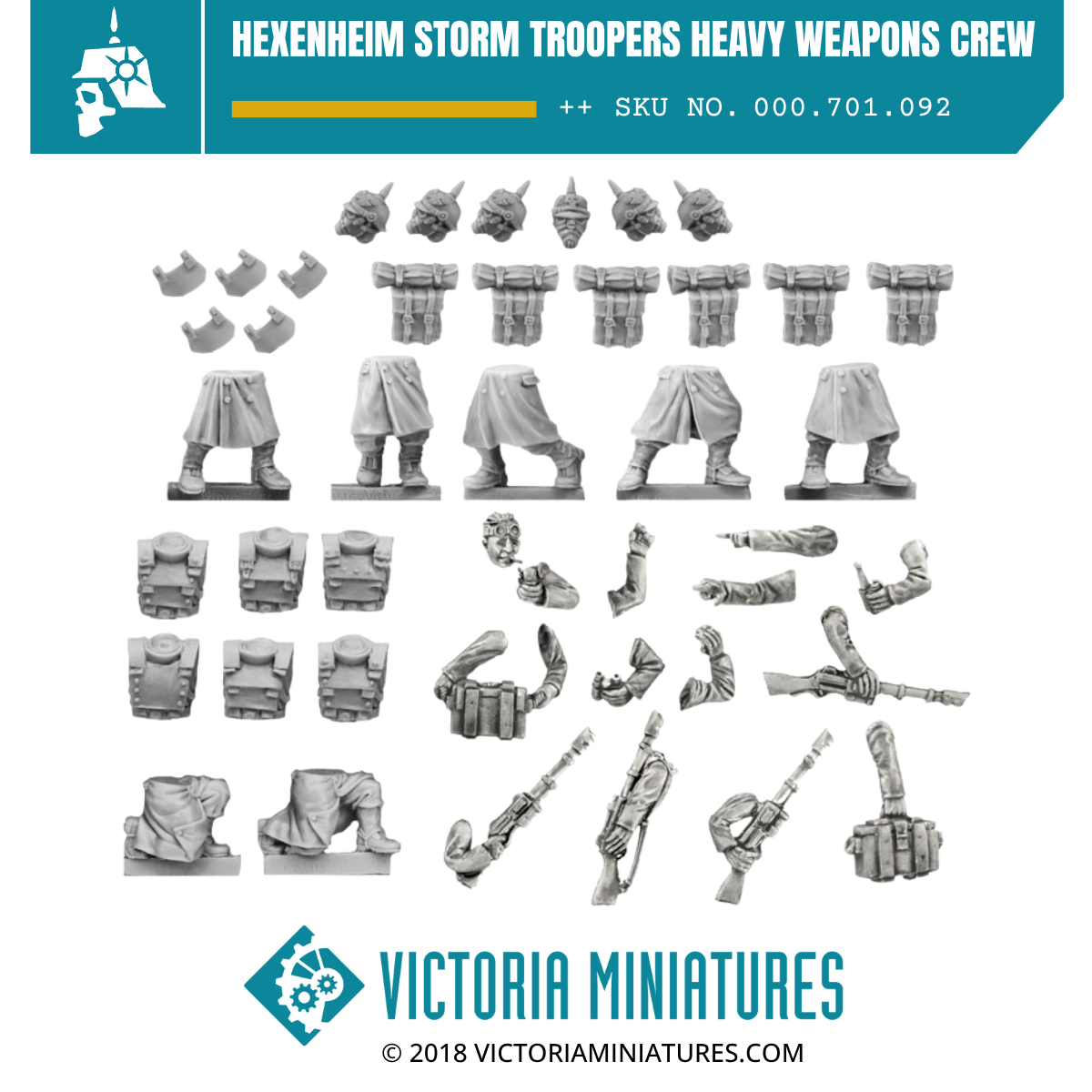 Hexenheim Storm Troopers Heavy Weapons Crew