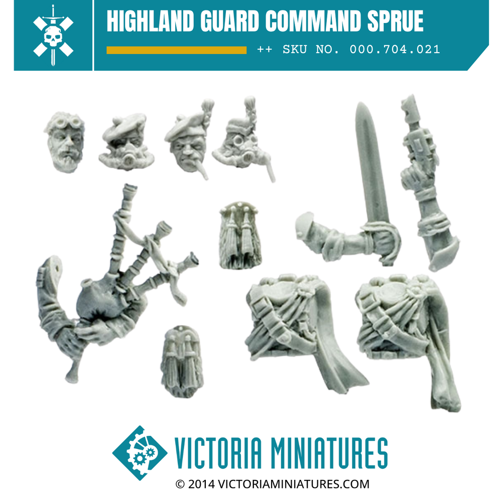 Highland Guard Command Sprue