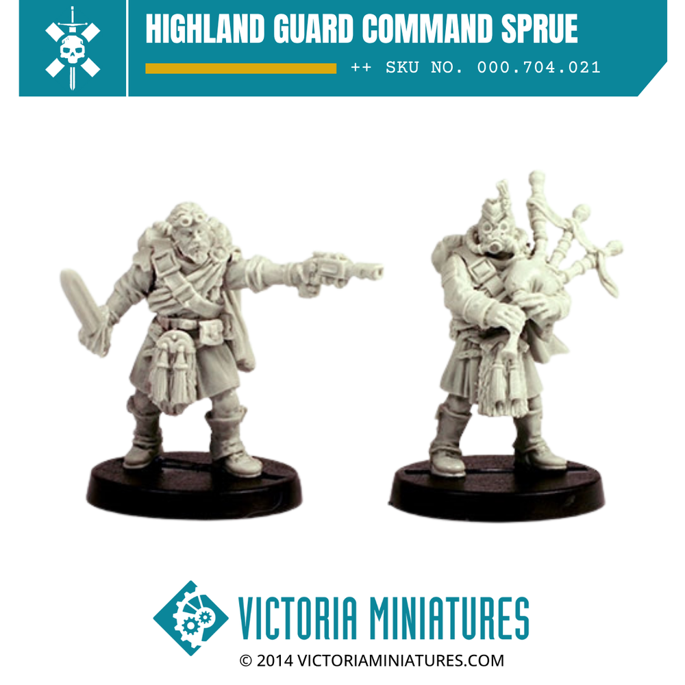 Highland Guard Command Sprue