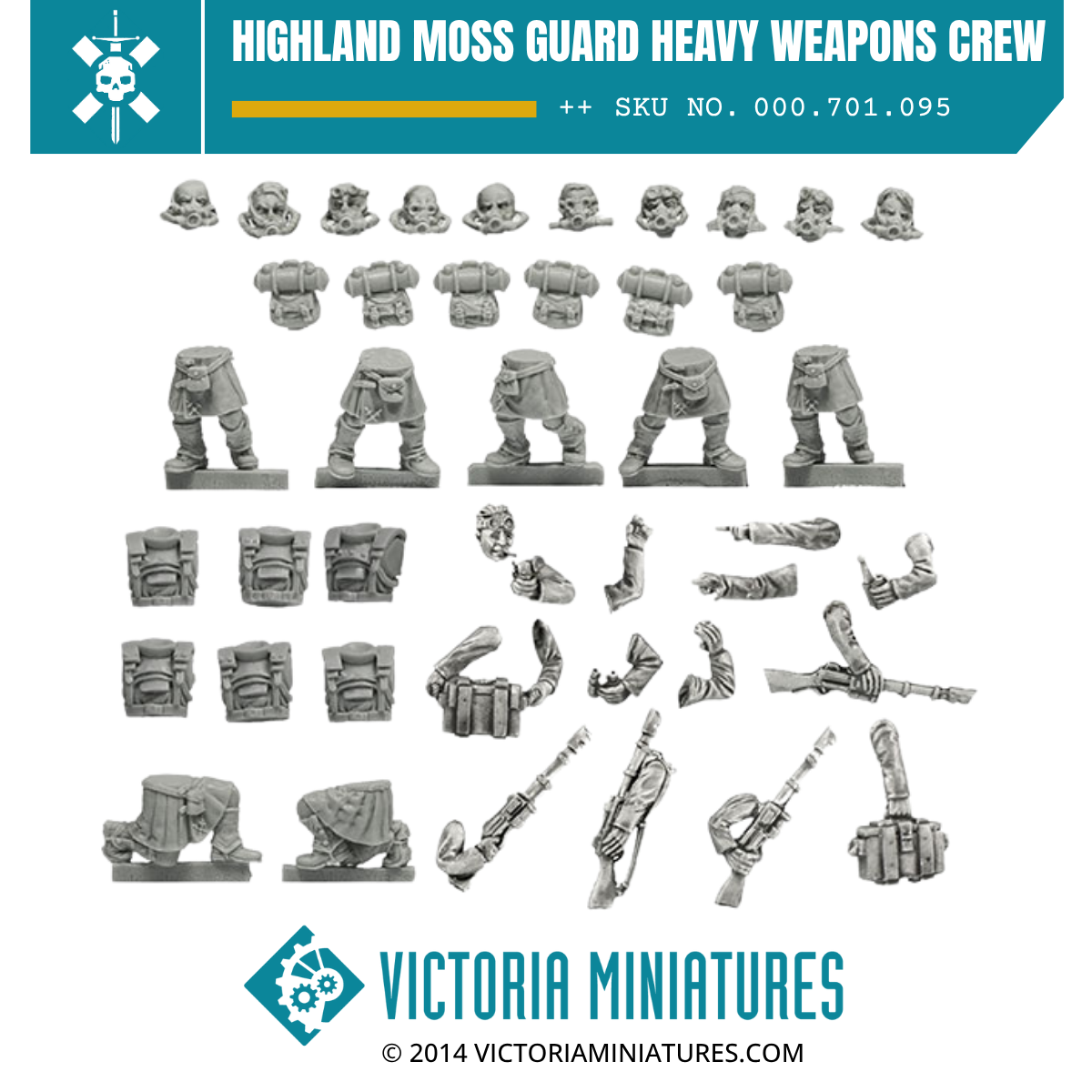 Highland Moss Guard Heavy Weapons Crew