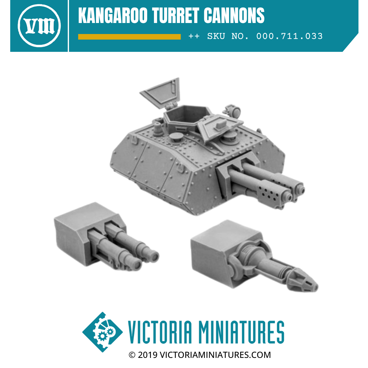 Kangaroo Turret Cannons