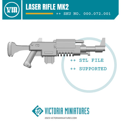 Laser Rifle MK2 .STL Download