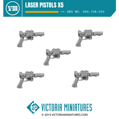 Laser Pistols x5