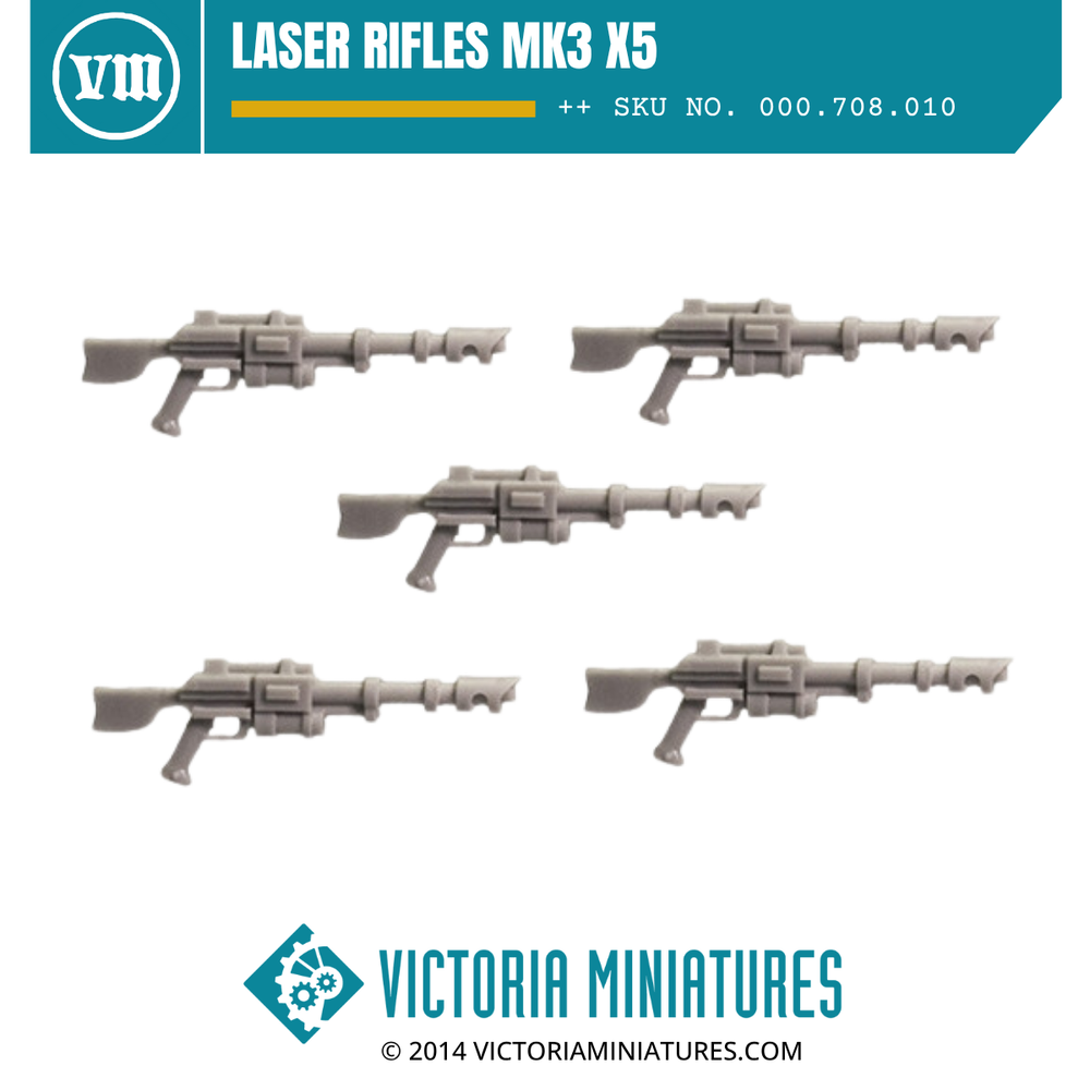 Laser Rifles MK3 x5