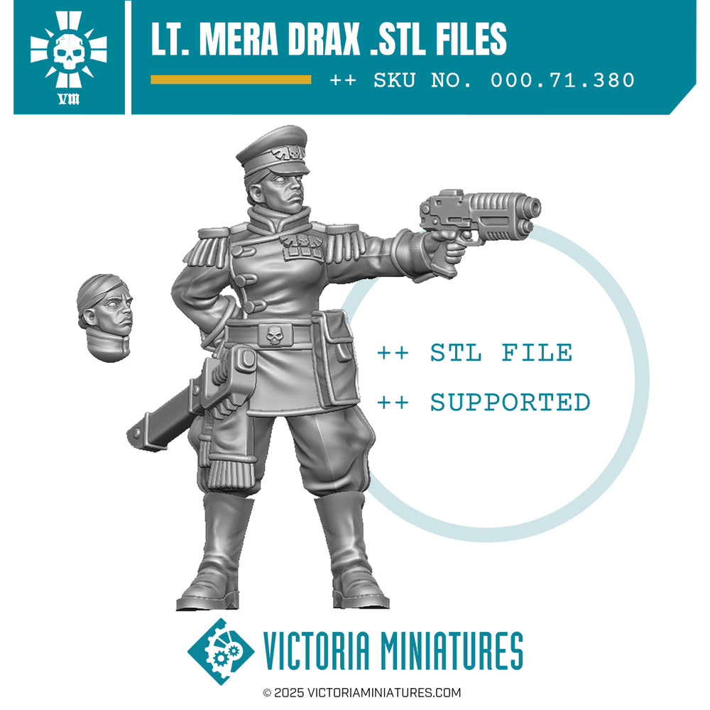 Lt. Mera Drax .STL Download