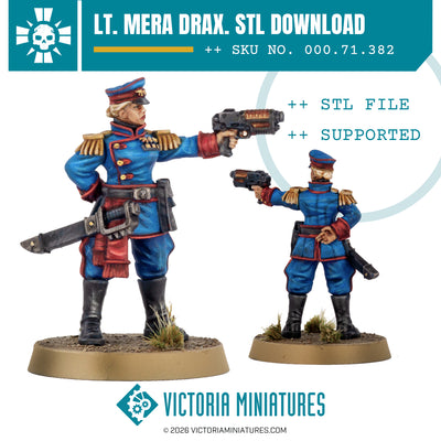 Lt. Mera Drax .STL Download