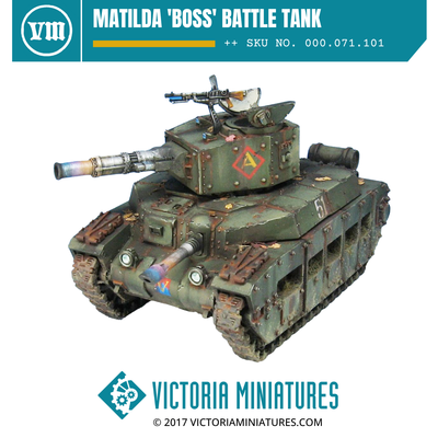 Matilda 'Boss' Battle Tank